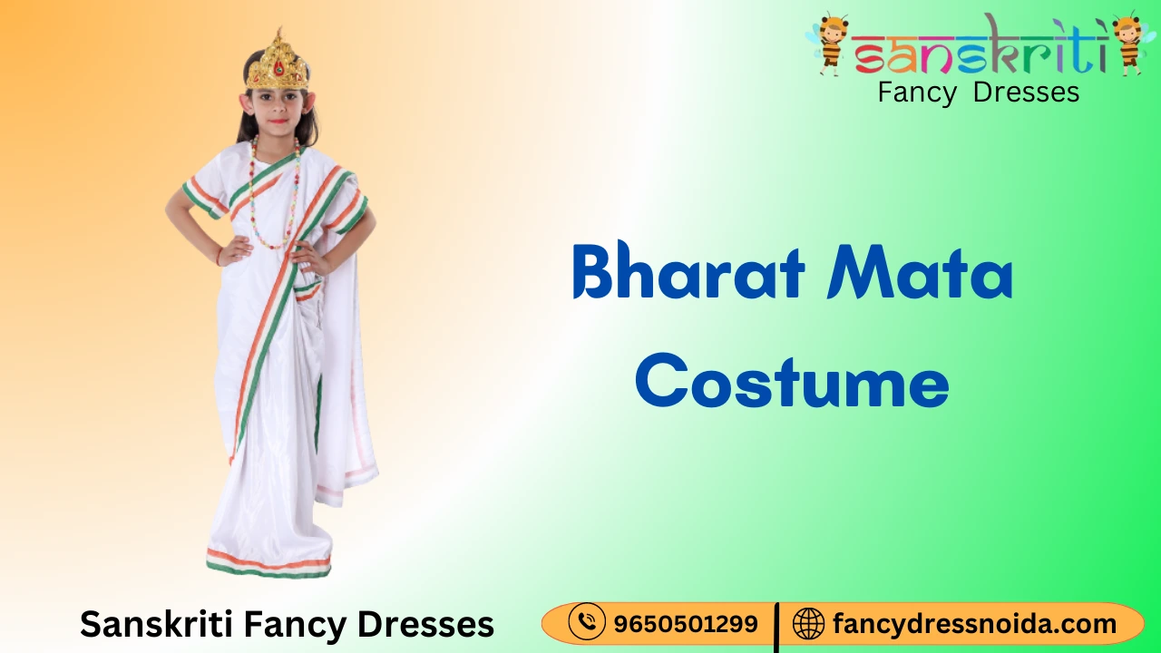 Bharat Mata Fancy Dress Costume