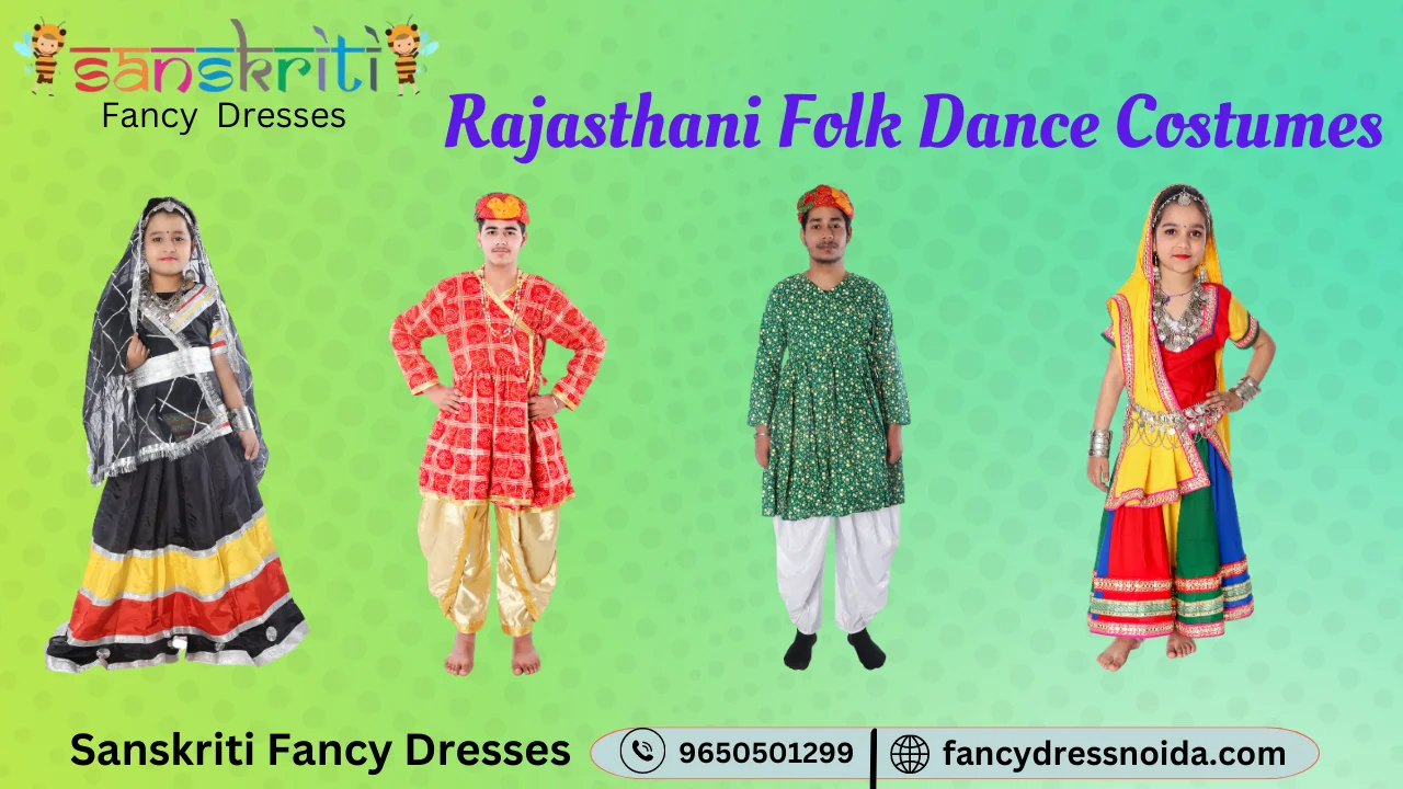 Rajasthani Folk Dance Costume