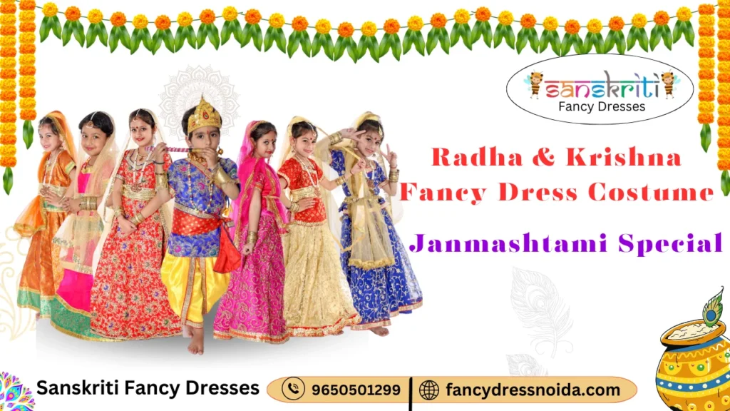 ITSMYCOSTUME Radha Dress for Girls Complete Set (Lehenga,Choli,Dupatta)  Maroon & Yellow : Amazon.in: Clothing & Accessories