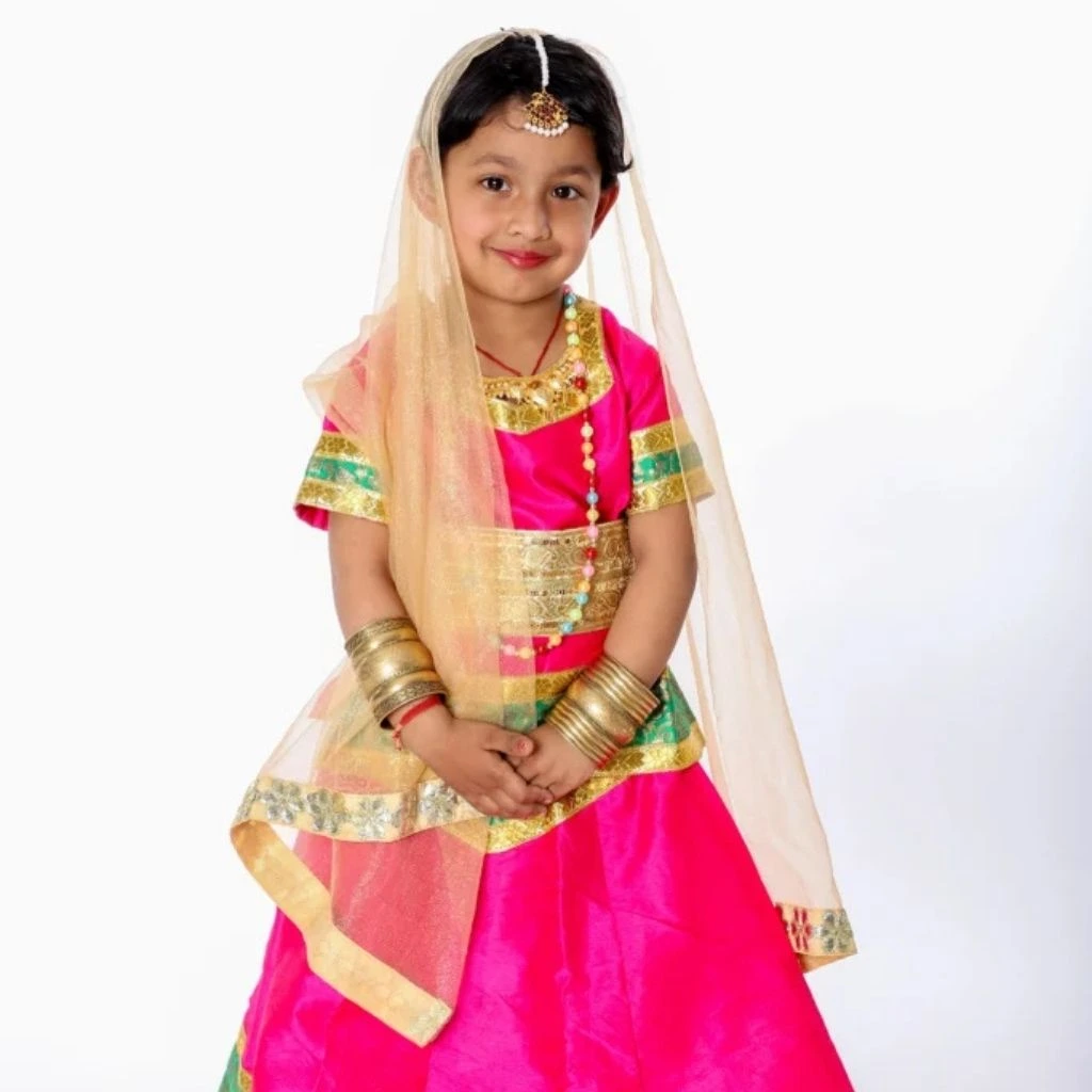 Radha & Krishna Fancy Dress Costume - Janmashtami Special 2025